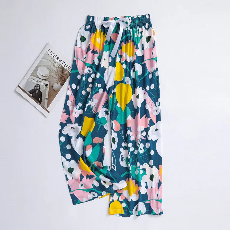 2026 Women Casual Loose Cozy Pants Elastic Pants Feet Harem Pants Sweatpants Pants Summer Beach Pants Elastic Waistband