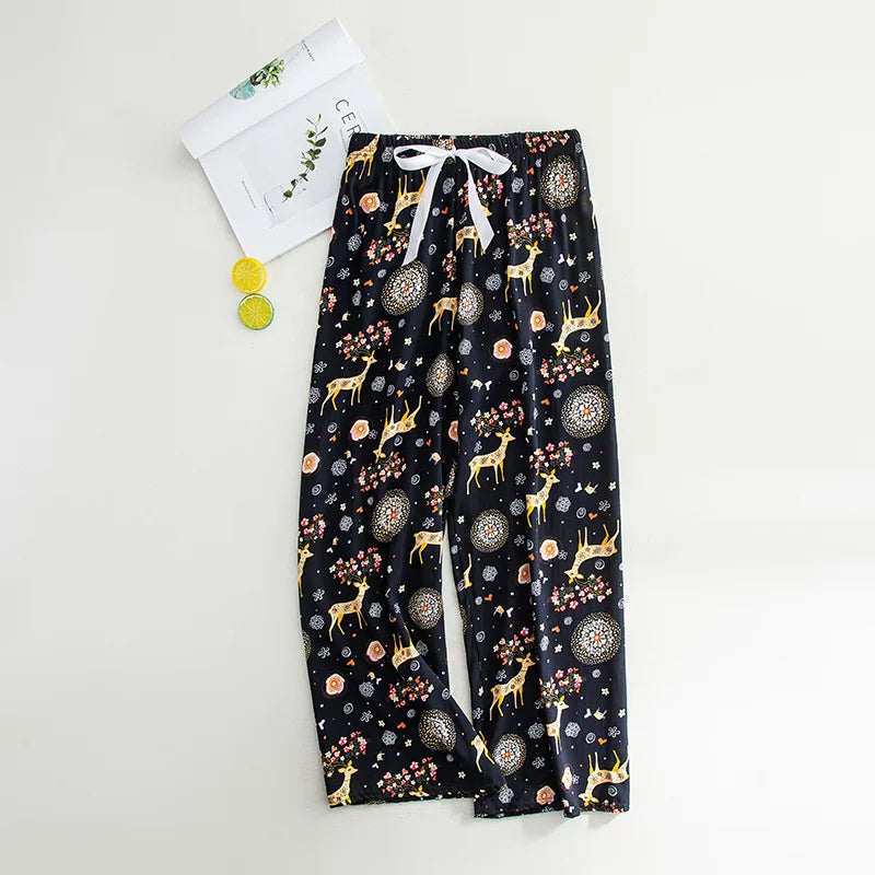 2026 Women Casual Loose Cozy Pants Elastic Pants Feet Harem Pants Sweatpants Pants Summer Beach Pants Elastic Waistband