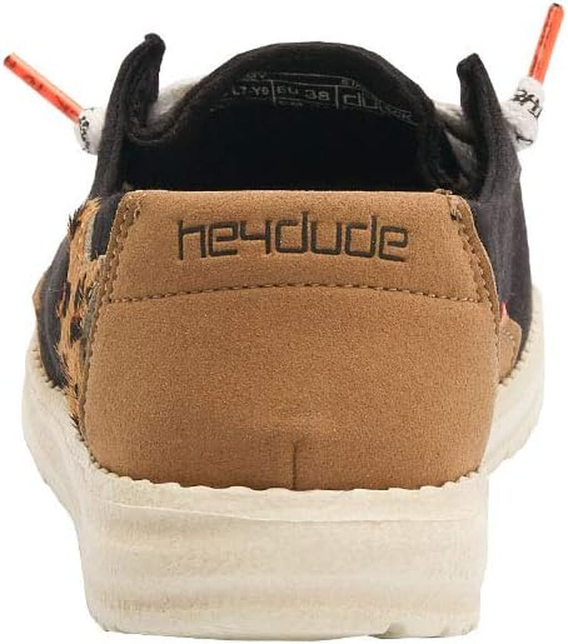 Wendy Star Loafers for Little, and Big Kid - Textile Upper with Lace Detailing, Removable Insole, Chic and Nice
