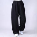 Tai Chi Loose Pants Cotton Linen Martial Arts Kung Fu Running Pants Men Women Yoga Pants Wing Chun Clothing Training Trousers
