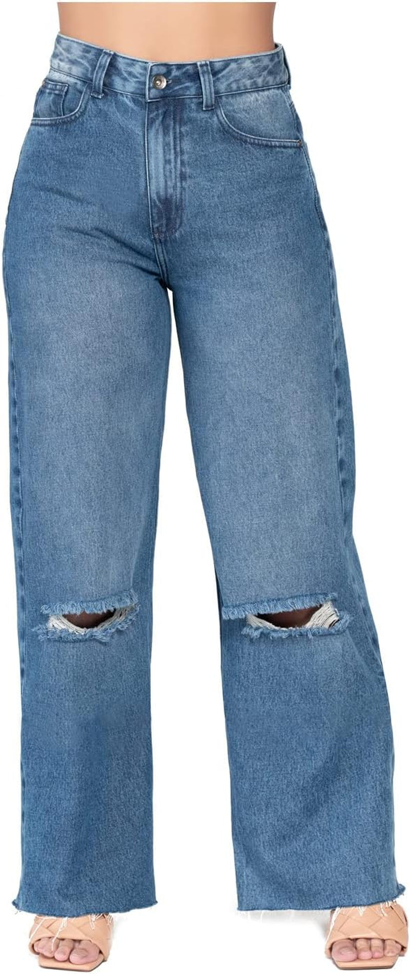 High Waisted Jeans for Women | Pantalones Colombianos Levanta Cola | Butt Lifting Jeans