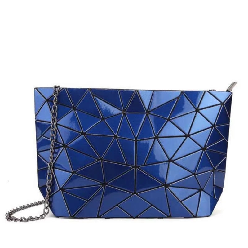 New Gold Handbags Bags for Women 2026 Summer Large Tote Bag Ladies Geometric Messenger Shoulder Bag Beach Luxury Designer Silver